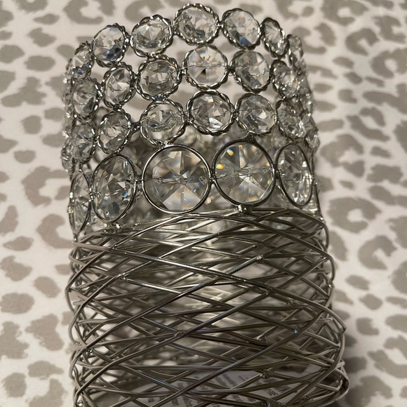 Pair of silver candle holders - Picture 4 of 4